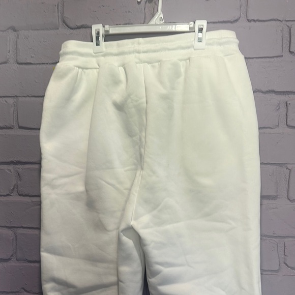 NEW White Jogger Sweatpants size XXL - Picture 4 of 4